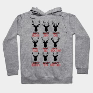 'Hunting All of Santa's Reindeer' Awesome Hunting Gift Hoodie